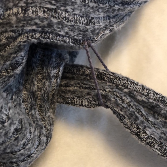 Women’s grey sweater dress size tall L - Picture 6 of 7